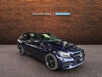 Gebraucht Mercedes C200 AMG line 184 PS (135 kW) 2021 Blau Kombi