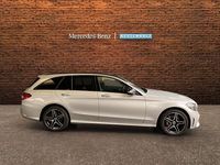 Gebraucht Mercedes C200 AMG 184 PS (135 kW) 2019 Silber Kombi