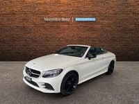 Gebraucht Mercedes C200 AMG line 184 PS (135 kW) 2022 Weiss Cabrio