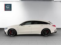 Gebraucht Mercedes CLA45 AMG Shooting Brake AMG 422 PS (310 kW) 2019 Weiss Kombi
