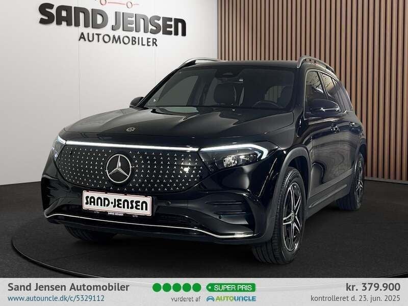 Sort Brugt 2024 Mercedes EQB350 AMG SUV | 379.900 kr. (Super pris) - Billede 1/3