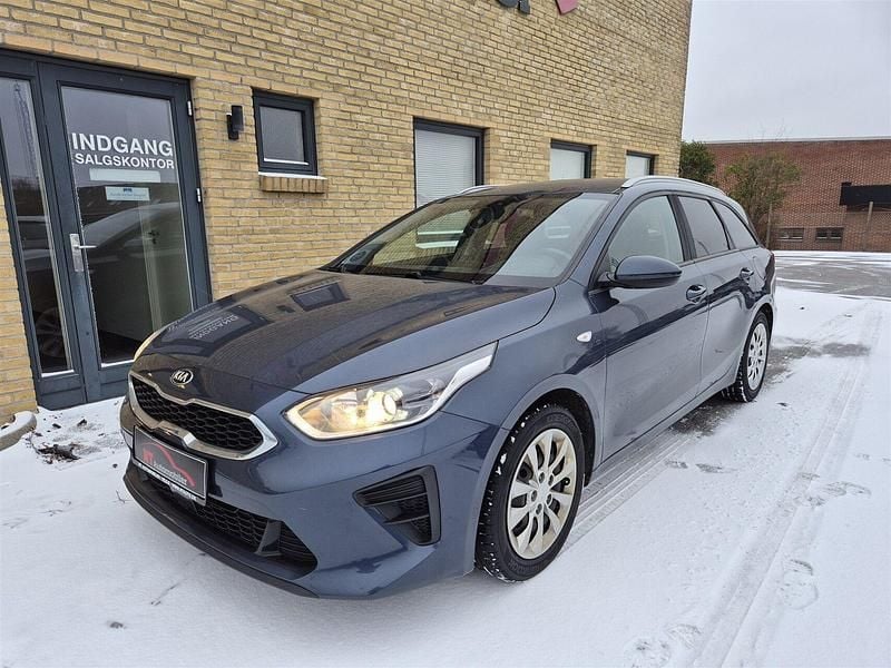 Blåmetal Brugt 2019 Kia Ceed Hatchback | 109.900 kr. (Dyr) - Billede 1/3