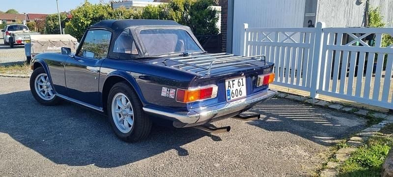 Brugt Triumph TR6 1970 Grøn Cabriolet