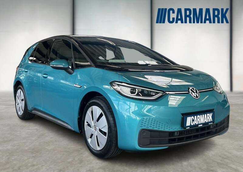 Blåmetal Brugt 2021 VW ID.3 Pro Performance Hatchback | 164.400 kr. (Fair pris) - Billede 1/4