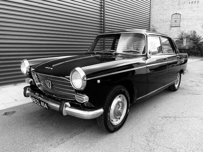 Blå Brugt 1966 Peugeot 404 Sedan | 69.900 kr. - Billede 1/4