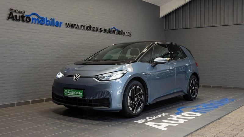 Blåmetal Brugt 2022 VW ID.3 Pro Hatchback | 179.900 kr. (Fair pris) - Billede 1/4