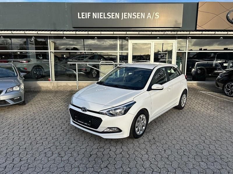 Hvid Brugt 2018 Hyundai i20 Trend Hatchback | 89.900 kr. (Fair pris) - Billede 1/4