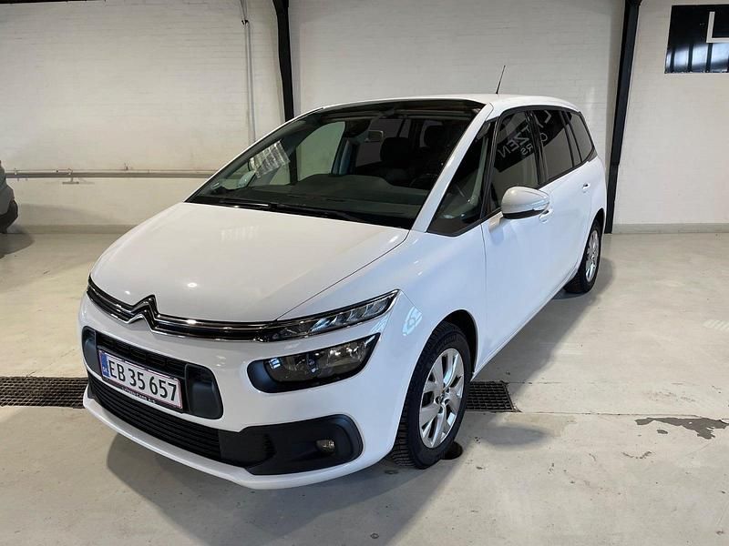 Hvid Brugt 2019 Citroën C4 SpaceTourer MPV | 99.800 kr. (God pris) - Billede 1/4