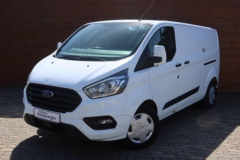 Hvid Brugt 2018 Ford Transit Custom Trend Van | 89.500 kr. - Billede 1/4