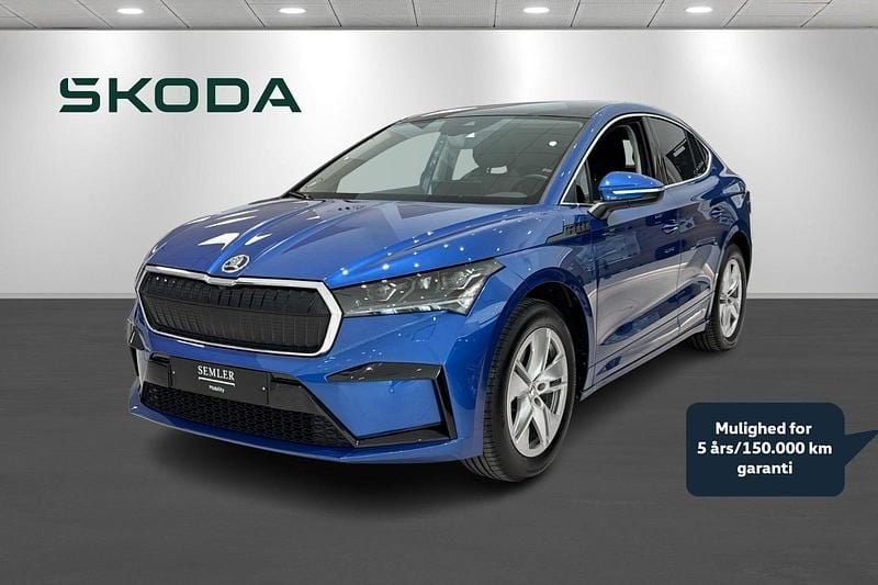 Blåmetal Brugt 2024 Skoda Enyaq iV SUV | 344.900 kr. (Fair pris) - Billede 1/4