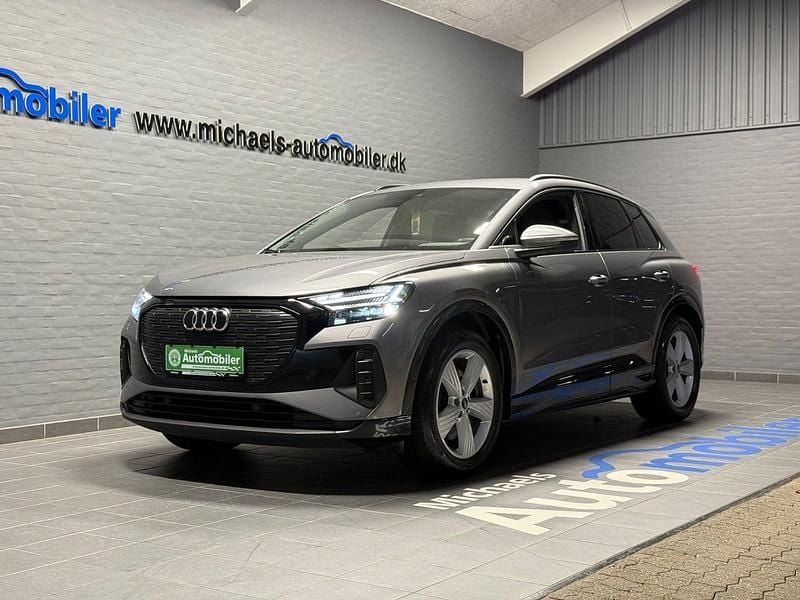 Gråmetal Brugt 2023 Audi Q4 e-tron Advanced SUV | 329.900 kr. (Fair pris) - Billede 1/4