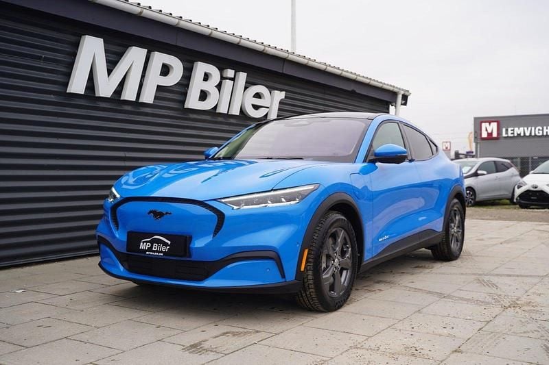 Blå Brugt 2024 Ford Mustang Mach-E Standard Range SUV | 269.700 kr. (Fair pris) - Billede 1/4