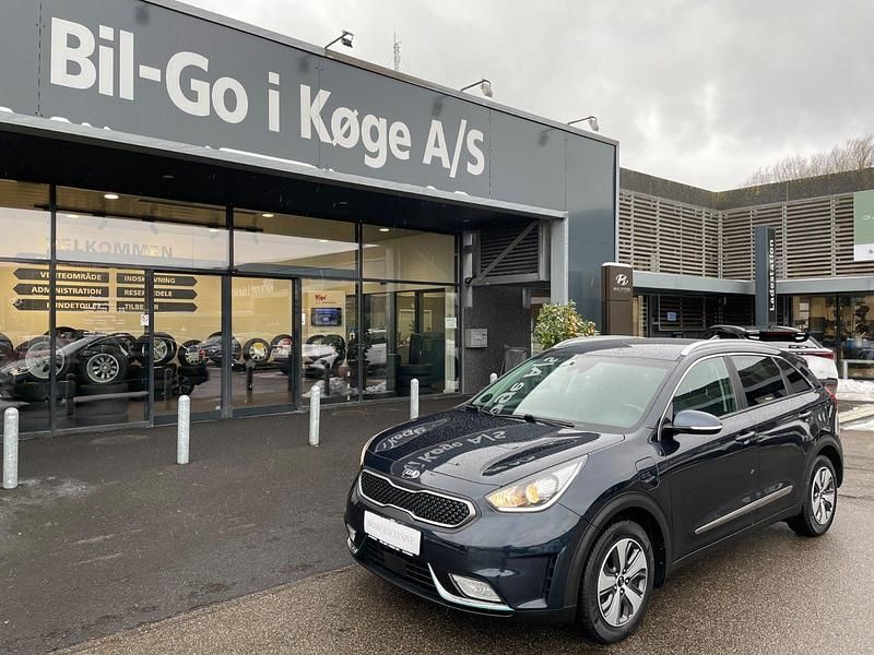 Mørkblå Brugt 2018 Kia Niro Comfort SUV | 119.900 kr. (Fair pris) - Billede 1/4