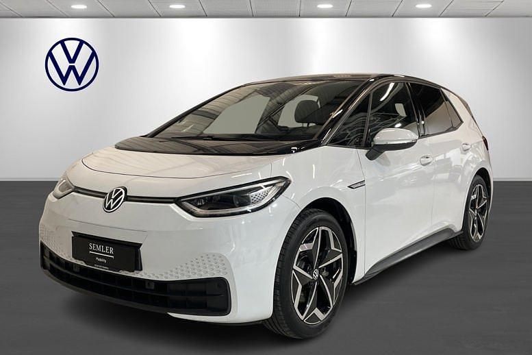 Hvidmetal Brugt 2021 VW ID.3 Pro Hatchback | 174.900 kr. (Fair pris) - Billede 1/4