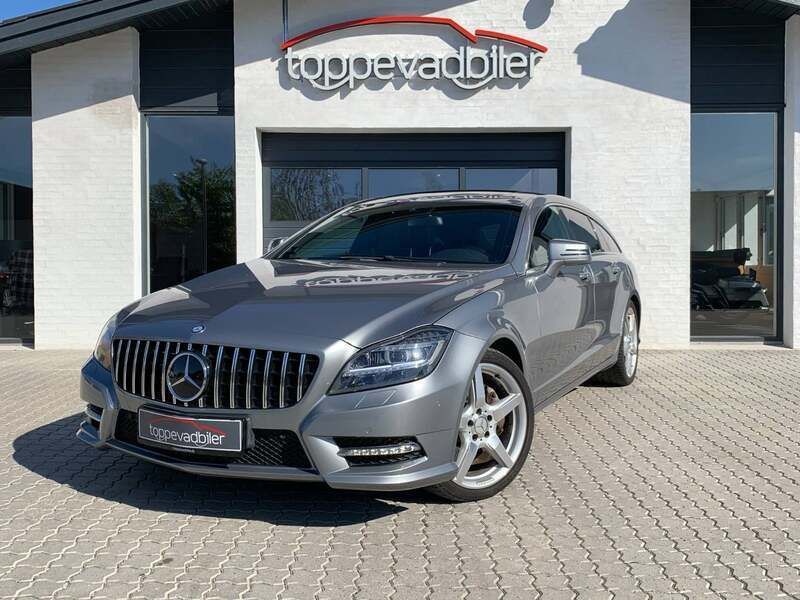 Gråmetal Brugt 2013 Mercedes CLS350 Shooting Brake Stationcar | 169.800 kr. - Billede 1/4