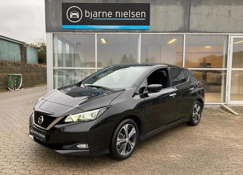 Sort Brugt 2021 Nissan Leaf N-Connecta Hatchback | 99.800 kr. (Fair pris) - Billede 1/4