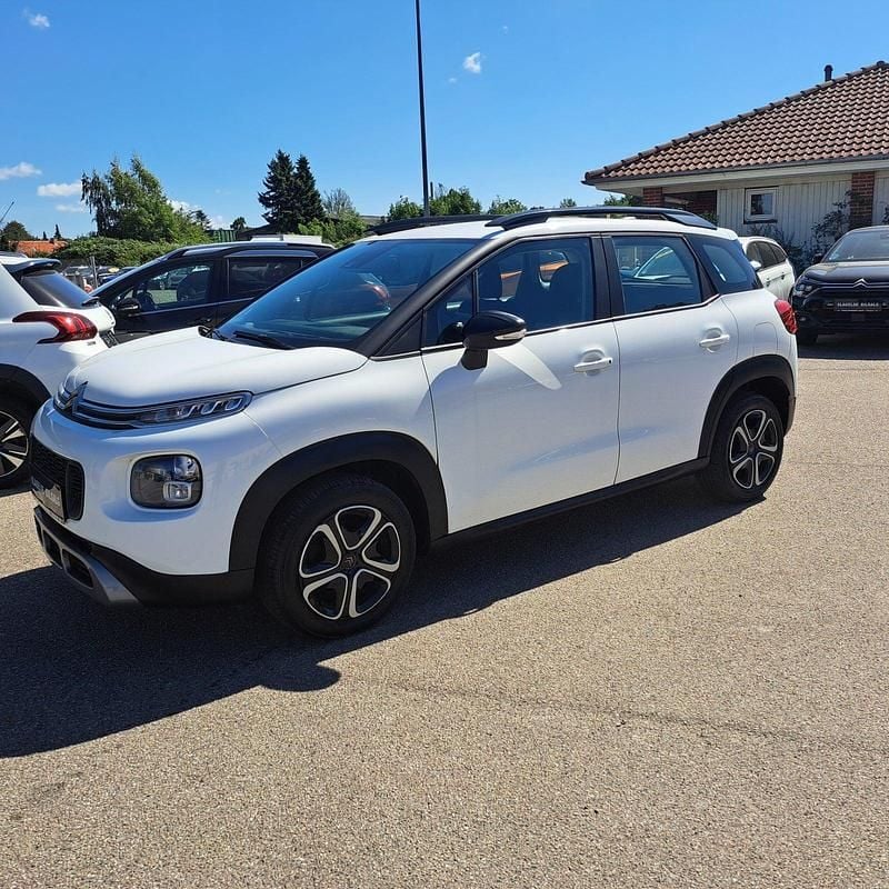 Hvid Brugt 2020 Citroën C3 Aircross PureTech SUV | 99.900 kr. (God pris) - Billede 1/4