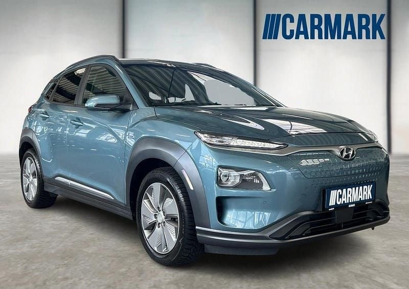 Mørkblåmetal Brugt 2019 Hyundai Kona Premium SUV | 129.900 kr. (Fair pris) - Billede 1/4