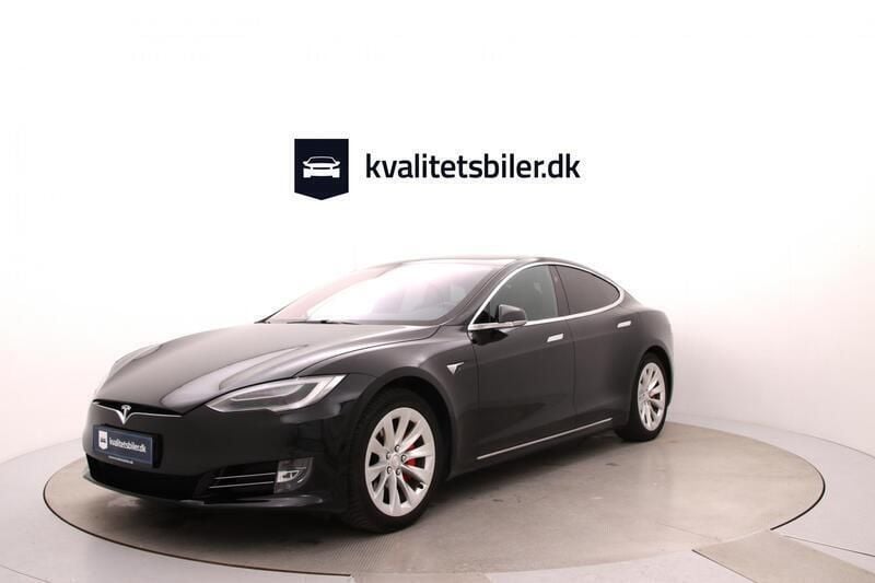Sortmetal Brugt 2019 Tesla Model S Performance Sedan | 339.900 kr. - Billede 1/4