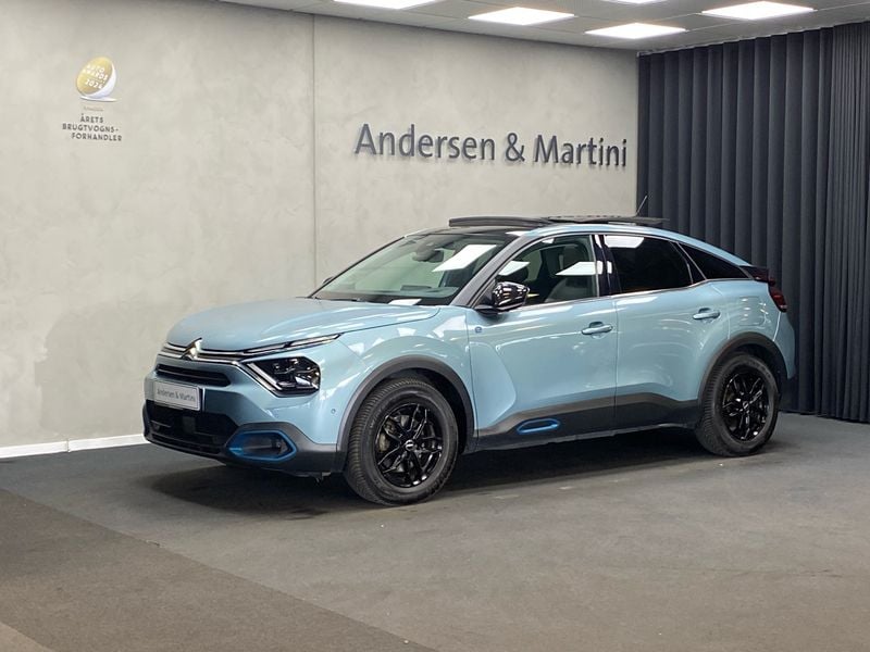 Brugt Citroën e-C4 Shine 100 kW (136 HK) 2020 Blå Hatchback
