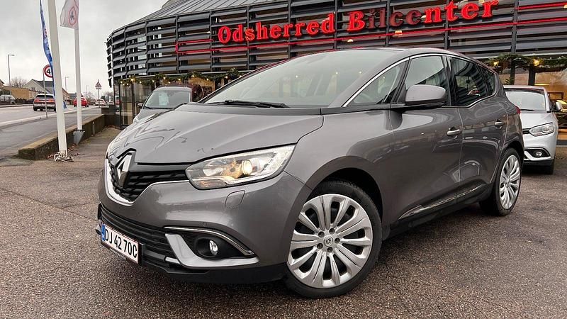 Sølvmetal Brugt 2019 Renault Scénic IV Zen MPV | 184.700 kr. - Billede 1/4