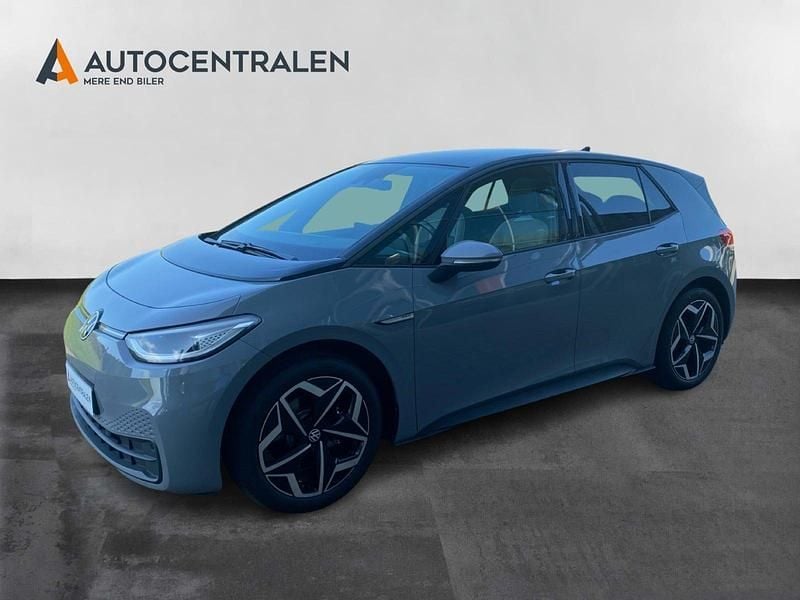 Grå Brugt 2021 VW ID.3 Pro Hatchback | 189.500 kr. (Dyr) - Billede 1/4