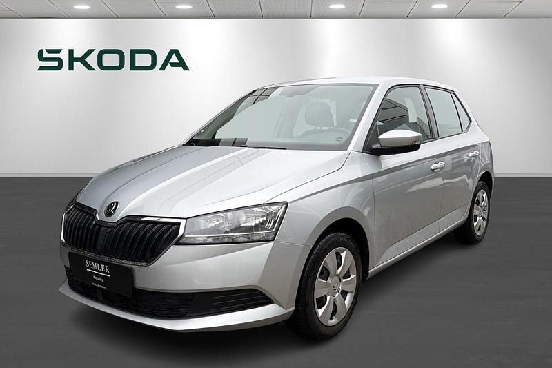 Brugt Skoda Fabia Ambition 95 HK (69 kW) 2020 Sølvmetal Hatchback