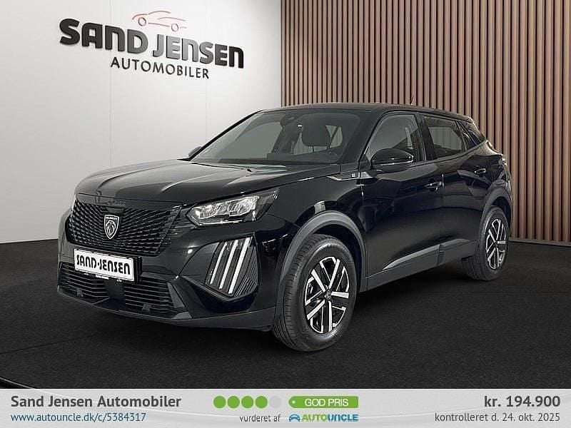 Sortmetal Brugt 2024 Peugeot e-2008 Active SUV | 194.900 kr. (God pris) - Billede 1/3