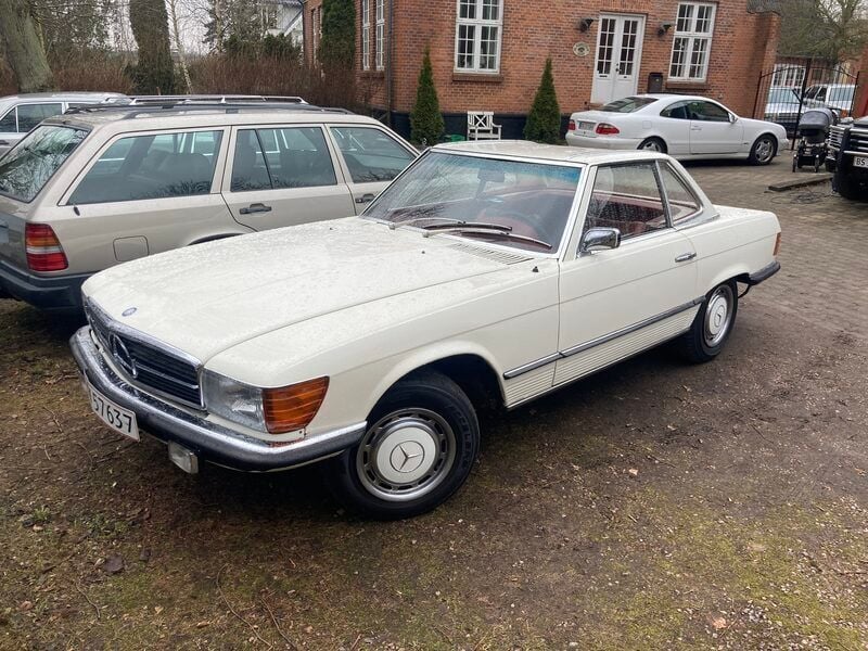 Rød Brugt 1971 Mercedes SL350 | 150.000 kr. - Billede 1/4