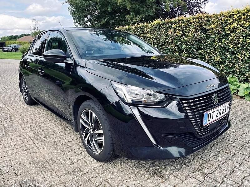 Sort Brugt 2020 Peugeot 208 Allure Sky Hatchback | 90.000 kr. (Fair pris) - Billede 1/4