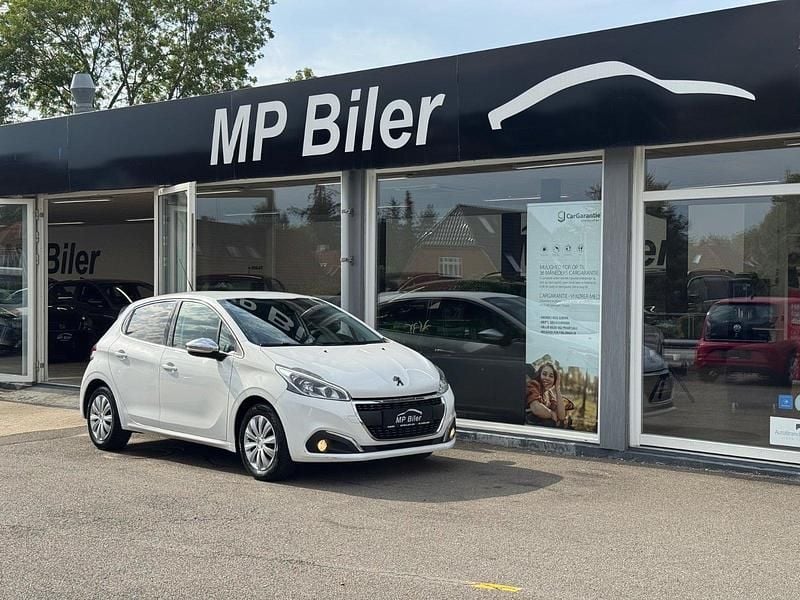 Hvid Brugt 2017 Peugeot 208 Hatchback | 64.700 kr. (Fair pris) - Billede 1/4