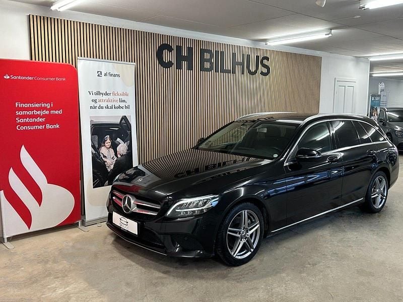 Brugt Mercedes C220 Avantgarde 194 HK (142 kW) 2018 Sort Stationcar