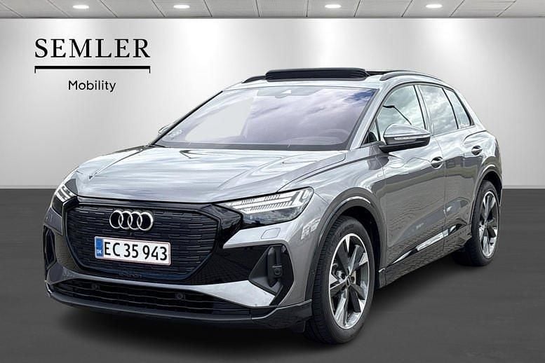 Gråmetal Brugt 2025 Audi Q4 e-tron Ambiente SUV | 479.900 kr. - Billede 1/4