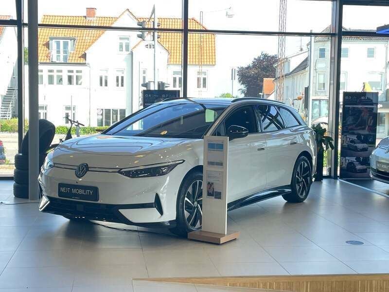 Hvidmetal Ny 2025 VW ID.7 Style Sedan | 484.988 kr. (God pris) - Billede 1/4