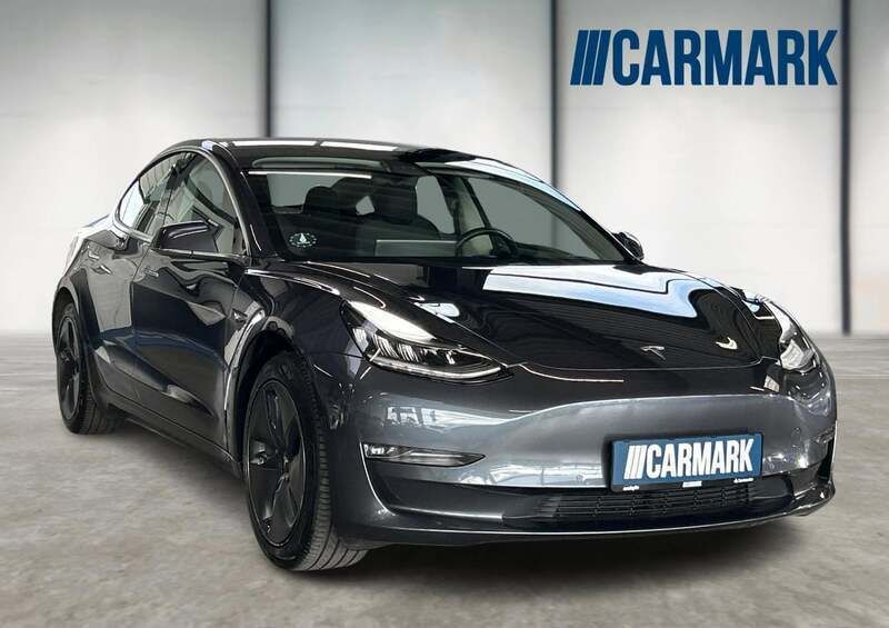 Gråmetal Brugt 2019 Tesla Model 3 Long Range Sedan | 149.600 kr. (Fair pris) - Billede 1/4