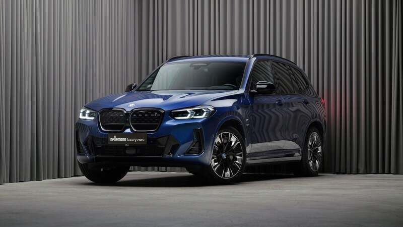 Blåmetal Brugt 2023 BMW iX3 M Sport SUV | 453.000 kr. (Fair pris) - Billede 1/4