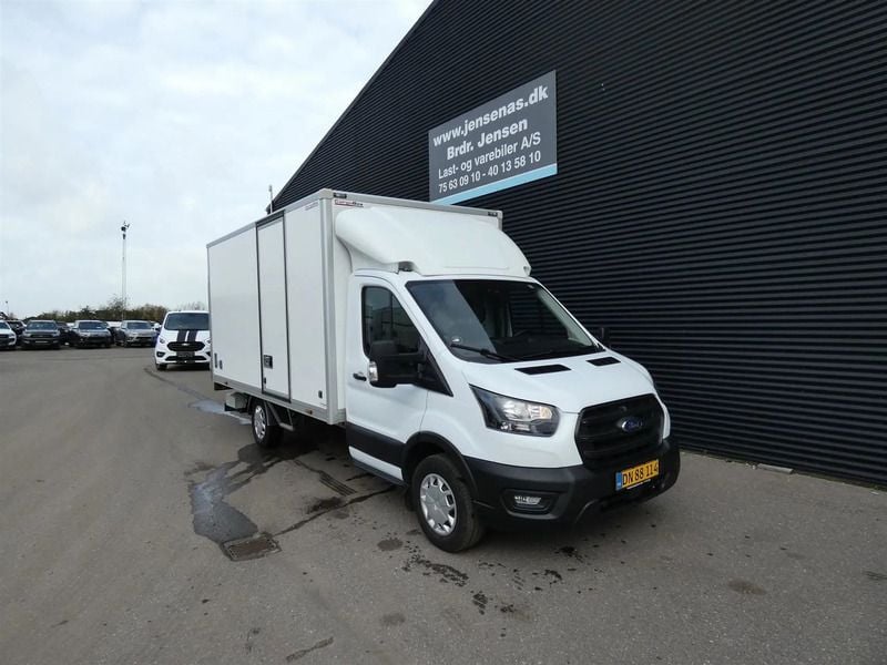Hvid Brugt 2022 Ford Transit Trend Afhentning | 299.800 kr. - Billede 1/4