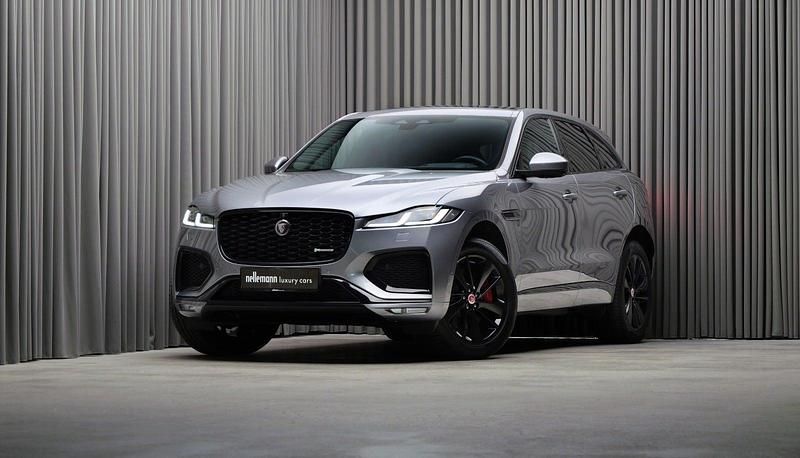 Gråmetal Brugt 2021 Jaguar F-Pace R-Dynamic SUV | 555.000 kr. - Billede 1/4