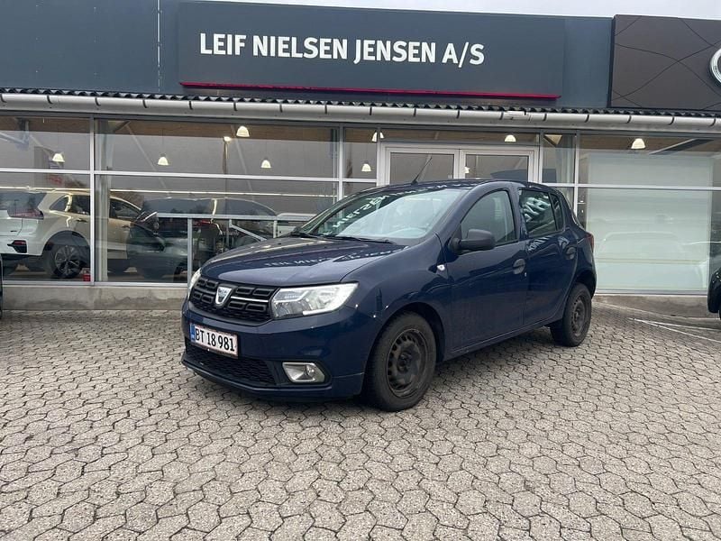 Blå Brugt 2017 Dacia Sandero Ambiance Hatchback | 35.000 kr. (Super pris) - Billede 1/4