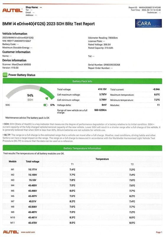 Brugt BMW i4 M Sport 250 kW (340 HK) 2023 Sedan