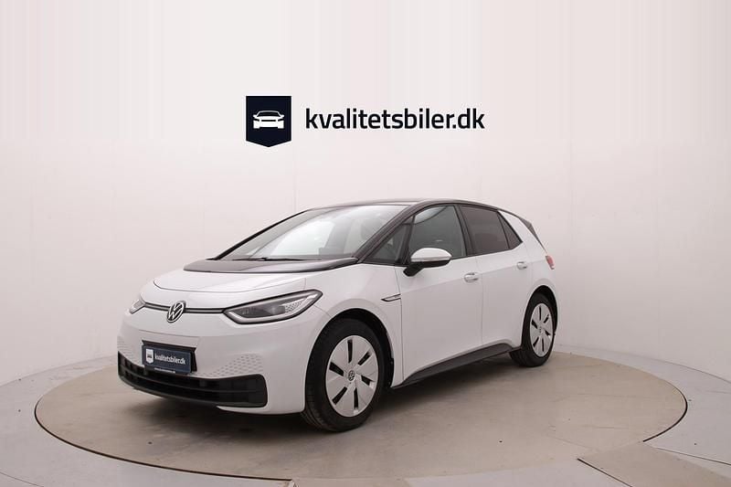 Hvidmetal Brugt 2021 VW ID.3 Pro Performance Hatchback | 159.900 kr. (God pris) - Billede 1/4
