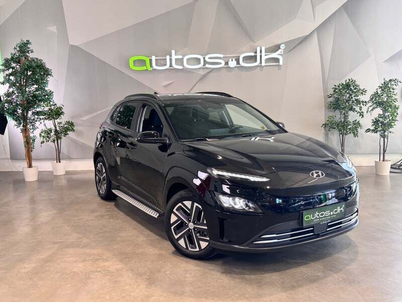 Sortmetal Brugt 2022 Hyundai Kona Trend SUV | 174.000 kr. (God pris) - Billede 1/4