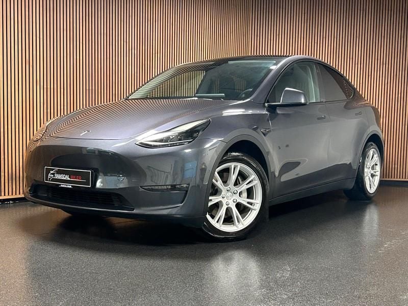 Koksmetal Brugt 2021 Tesla Model Y Long Range SUV | 259.995 kr. - Billede 1/4