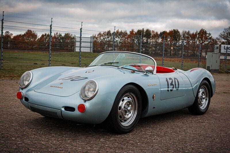 Sølv Brugt 1955 Porsche 550 | 495.000 kr. - Billede 1/4