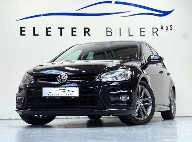 Sort Brugt 2015 VW Golf VII R-line Hatchback | 119.900 kr. (God pris) - Billede 1/4