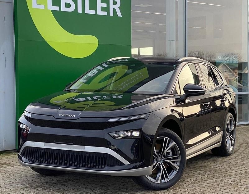 Sortmetal Ny 2025 Skoda Enyaq iV SUV | 392.000 kr. (Fair pris) - Billede 1/4
