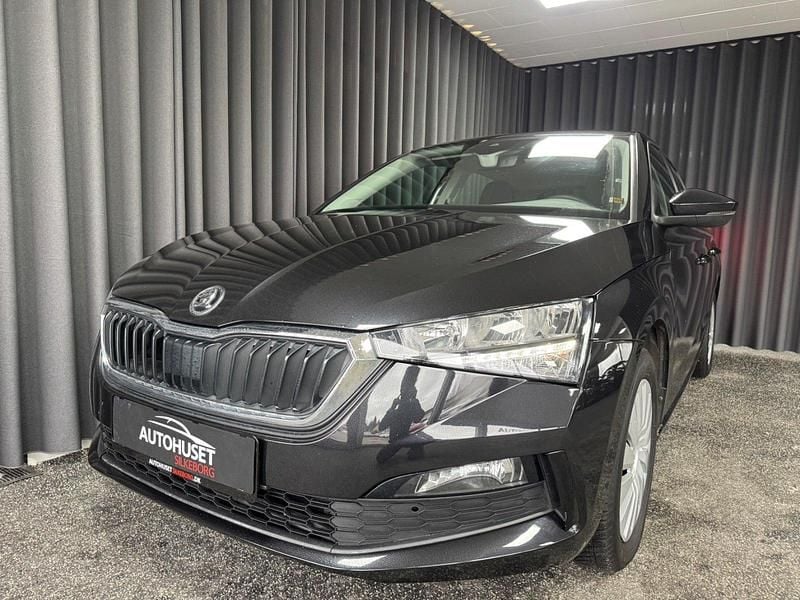 Sortmetal Brugt 2021 Skoda Scala Dynamic Hatchback | 173.900 kr. (Fair pris) - Billede 1/4