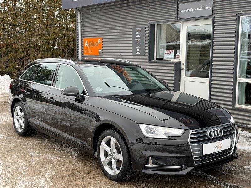 Sort Brugt 2019 Audi A4 Sport Stationcar | 239.700 kr. (God pris) - Billede 1/4