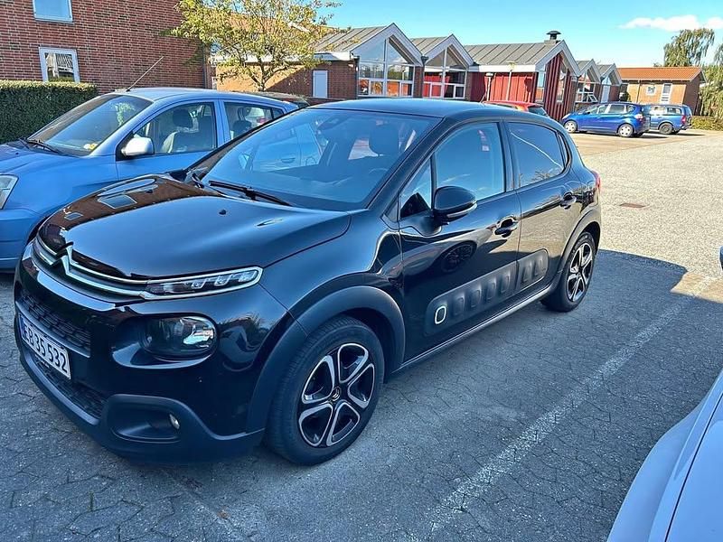Sort Brugt 2018 Citroën C3 PureTech Hatchback | 85.000 kr. (Fair pris) - Billede 1/1