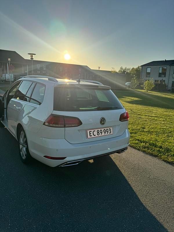 Brugt VW Golf VII Comfortline 150 HK (110 kW) 2017 Hvid Stationcar